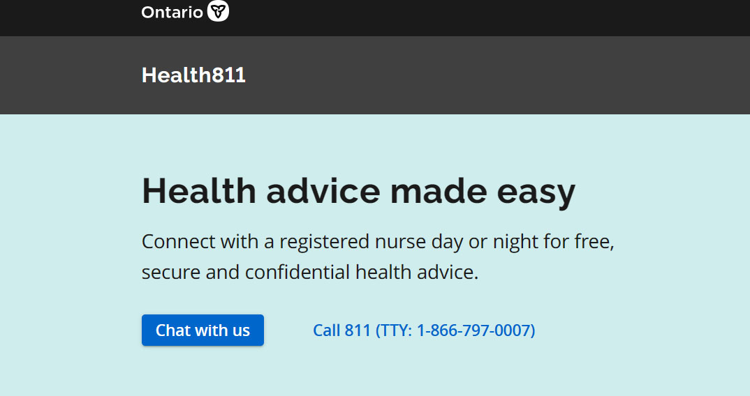 Get the Right Care at the Right Time – Call Health811 - North Western ...